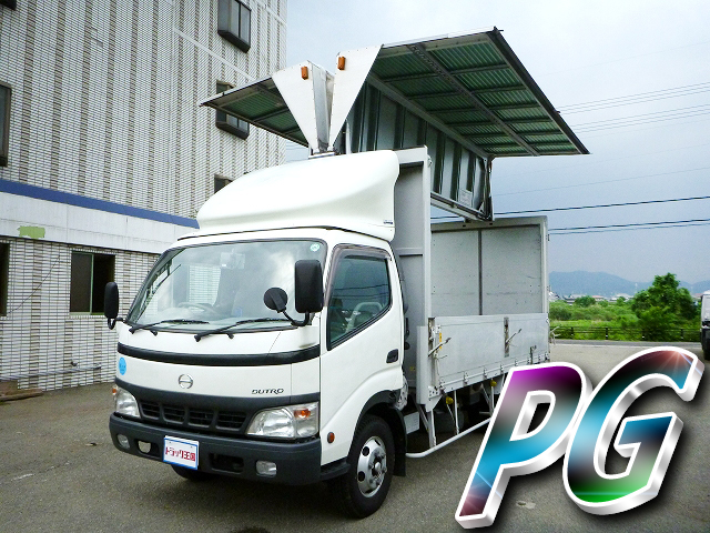 HINO Dutro Aluminum Wing PD-XZU414M 2004 68,436km