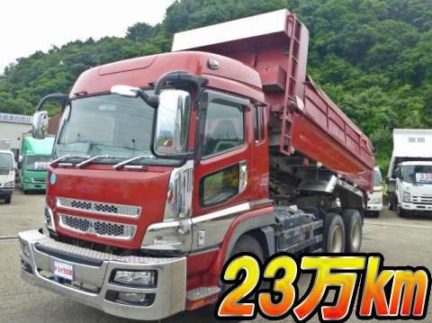 MITSUBISHI FUSO Super Great Dump BDG-FV50JX 2008 231,667km