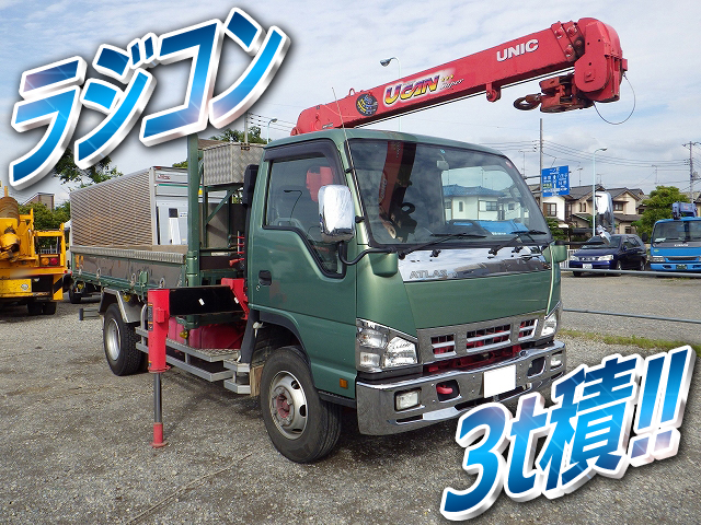 NISSAN Atlas Truck (With 3 Steps Of Unic Cranes) PA-APR81R 2005 187,207km