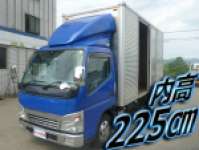 MITSUBISHI FUSO Canter Aluminum Van PDG-FE74DV 2008 159,194km_1