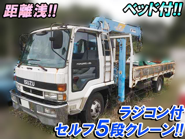 ISUZU Forward Self Loader (With 5 Steps Of Cranes) U-FRR32JB 1991 29,966km