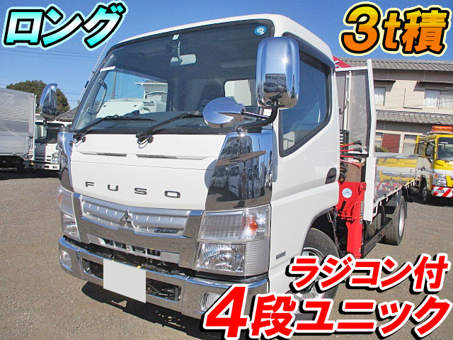 MITSUBISHI FUSO Canter Truck (With 4 Steps Of Unic Cranes) TKG-FEA50 2016 96,700km