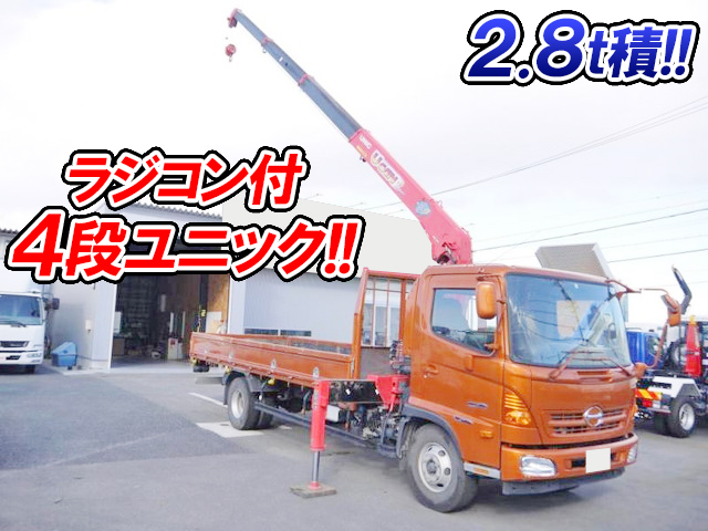 HINO Ranger Truck (With 4 Steps Of Unic Cranes) TKG-FC9JKAP 2016 26,640km