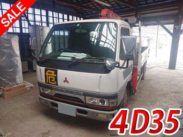 MITSUBISHI FUSO Canter Truck (With 3 Steps Of Unic Cranes) KC-FE538E 1996 311,315km