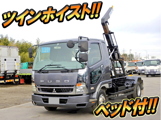 MITSUBISHI FUSO Fighter Container Carrier Truck PDG-FK61F 2008 606,259km