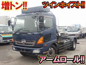 HINO Ranger Arm Roll Truck BDG-FJ7JEWA 2007 454,663km_1