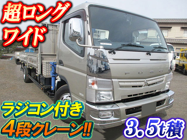 MITSUBISHI FUSO Canter Truck (With 4 Steps Of Cranes) SKG-FEC90 2012 37,727km