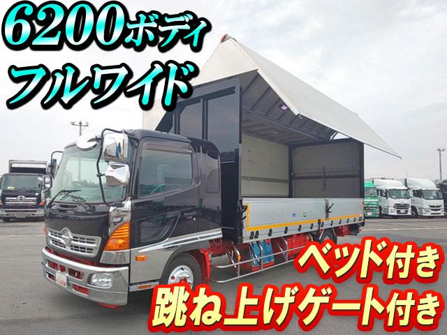 HINO Ranger Aluminum Wing TKG-FD9JLAA 2014 347,678km