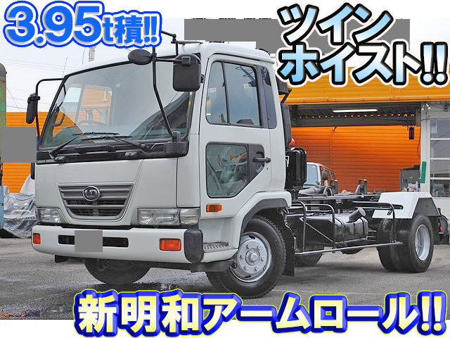 UD TRUCKS Condor Arm Roll Truck KK-MK25A 2003 207,306km