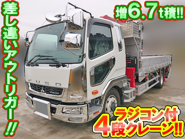 MITSUBISHI FUSO Fighter Truck (With 4 Steps Of Cranes) 2KG-FK62FZ 2018 27,448km