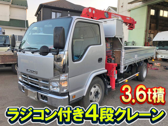 ISUZU Elf Truck (With 4 Steps Of Unic Cranes) PDG-NKR85YN 2008 227,644km