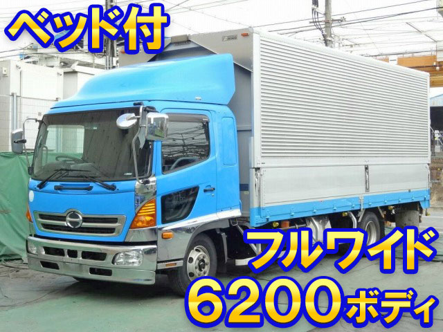 HINO Ranger Aluminum Wing TKG-FD9JLAA 2012 800,589km