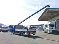 HINO Dutro Truck (With 4 Steps Of Unic Cranes) TKG-XZU720M 2014 192,116km_2