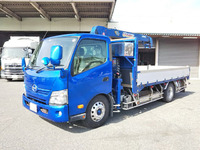 HINO Dutro Truck (With 4 Steps Of Unic Cranes) TKG-XZU720M 2014 192,116km_3