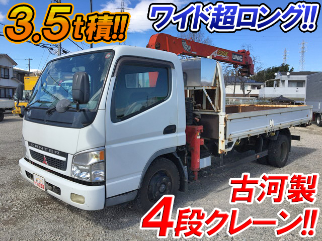 MITSUBISHI FUSO Canter Truck (With 4 Steps Of Unic Cranes) PA-FE83DGY 2004 272,713km