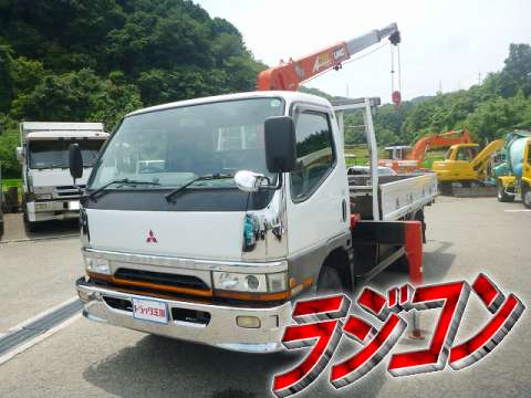 MITSUBISHI FUSO Canter Truck (With 3 Steps Of Unic Cranes) KC-FE652E 1998 218,367km