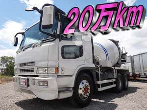 MITSUBISHI FUSO Super Great Mixer Truck KL-FV50KJXD 2005 208,232km_1