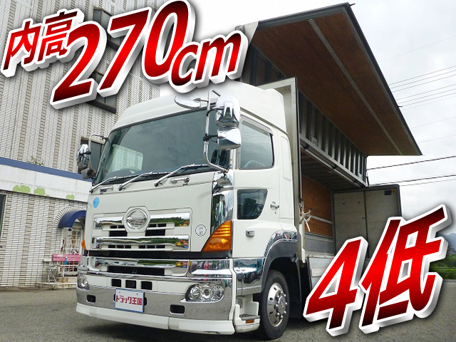 HINO Profia Aluminum Wing BKG-FW1EXYG 2007 593,146km