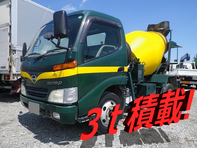 HINO Dutro Mixer Truck KK-XZU301E 2002 92,264km