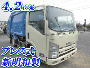 ISUZU Elf Garbage Truck BKG-NMR85AN 2010 173,000km_1