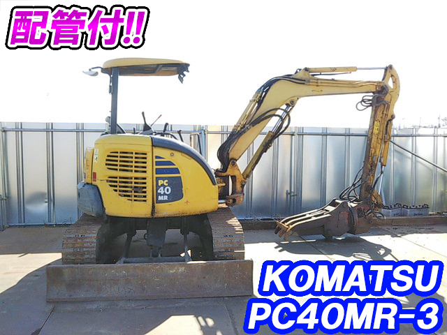 KOMATSU  Excavator PC40MR-3 2008 6,334h