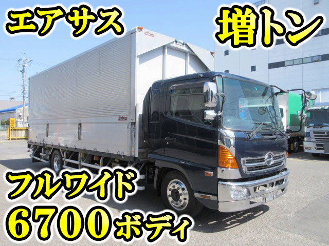 HINO Ranger Aluminum Wing BDG-GD8JMWG 2008 653,000km