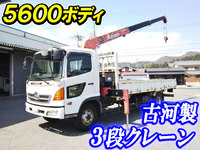 HINO Ranger Truck (With 3 Steps Of Unic Cranes) ADG-FC6JKWA 2006 64,744km_1