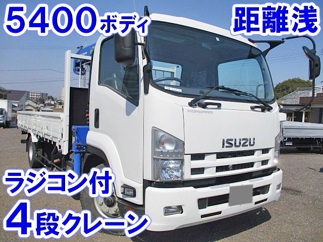 ISUZU Forward Truck (With 4 Steps Of Cranes) TKG-FRR90S1 2014 47,530km