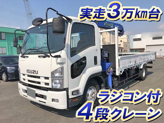 ISUZU Forward Truck (With 4 Steps Of Cranes) TKG-FRR90S1 2014 36,000km