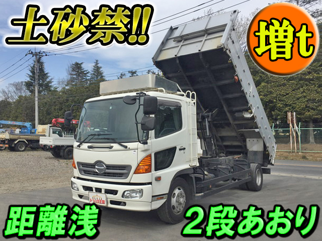 HINO Ranger Deep Dump ADG-FE7JKWA 2006 132,586km