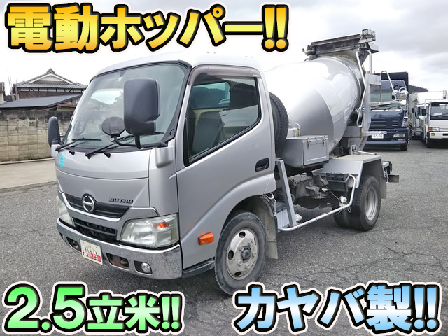 HINO Dutro Mixer Truck TKG-XZU600E 2014 107,757km