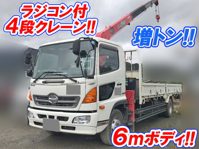 HINO Ranger Truck (With 4 Steps Of Unic Cranes) TKG-GC7JLAA 2015 117,896km