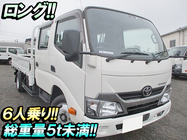 TOYOTA Toyoace Double Cab TKG-XZU655 2018 12,600km