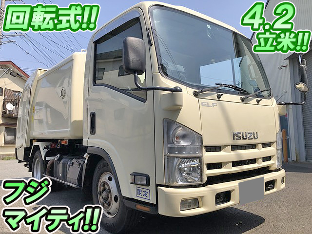 ISUZU Elf Garbage Truck BKG-NMR85AN 2008 103,874km