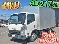 ISUZU Elf Aluminum Van TKG-NPS85AN 2015 95,526km_1