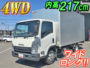 ISUZU Elf Aluminum Van TKG-NPS85AN 2015 95,526km_1