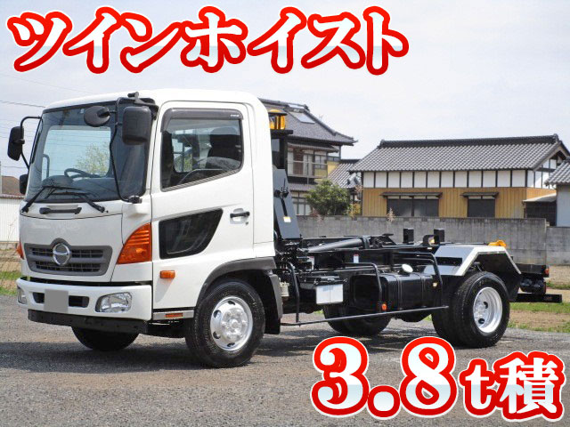 HINO Ranger Hook Roll Truck TKG-FC9JEAA 2014 116,979km
