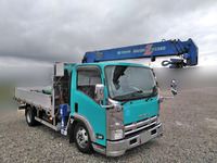 ISUZU Elf Truck (With 4 Steps Of Cranes) BDG-NPR85AR 2009 447,259km_3