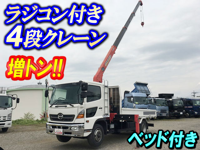 HINO Ranger Truck (With 4 Steps Of Unic Cranes) KL-FE1JJEA 2004 398,248km