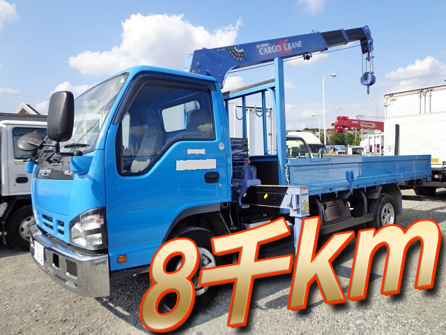 ISUZU Elf Truck (With 3 Steps Of Cranes) PB-NPR81AR 2005 8,157km