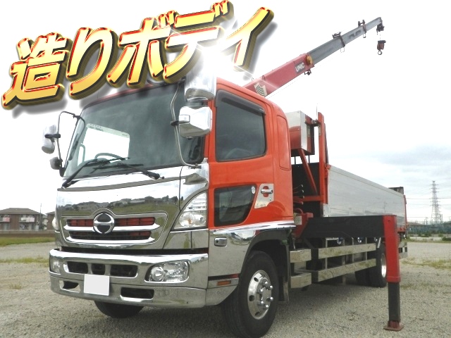 HINO Ranger Truck (With 4 Steps Of Unic Cranes) KK-FD1JLEA 2003 514,781km