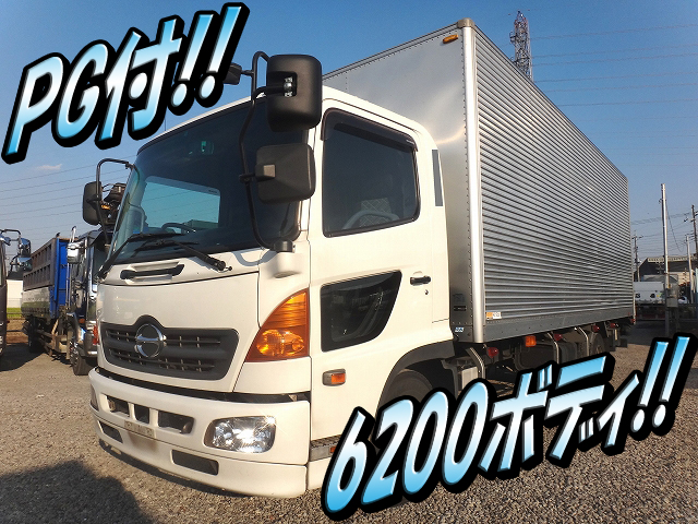 HINO Ranger Aluminum Van BDG-FC7JKWA 2007 524,660km