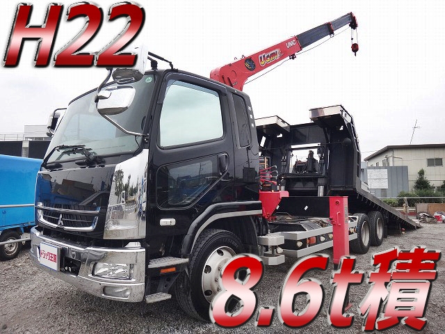 MITSUBISHI FUSO Fighter Safety Loader (With 3 Steps Of Cranes) PDG-FQ62F 2010 126,073km