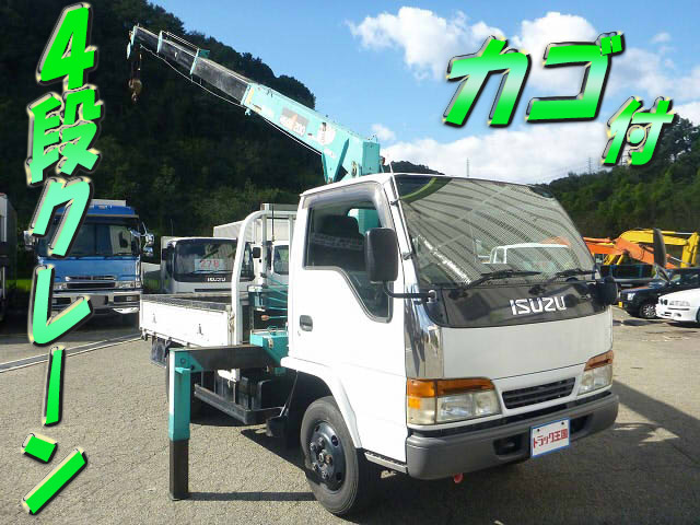 ISUZU Elf Truck (With 4 Steps Of Cranes) KC-NKR66GN 1999 104,536km