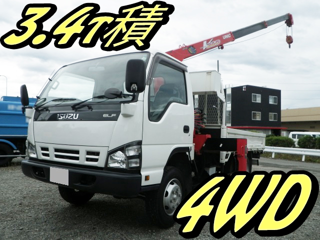 ISUZU Elf Truck (With 3 Steps Of Unic Cranes) PB-NPS81AR 2006 81,302km