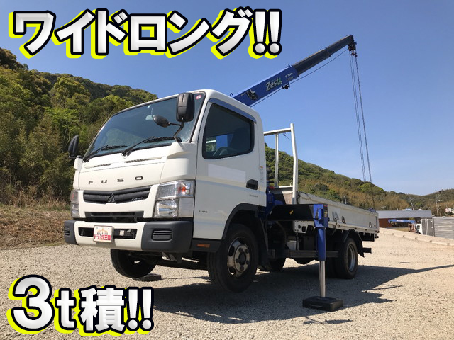 MITSUBISHI FUSO Canter Truck (With 3 Steps Of Cranes) TKG-FEB50 2013 186,574km