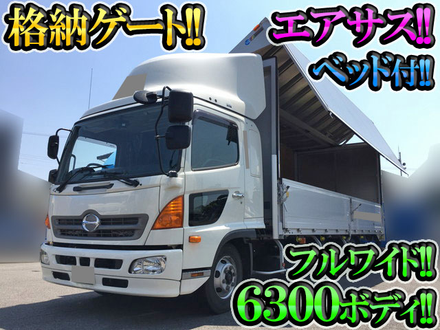 HINO Ranger Aluminum Wing TPG-FD7JLAG 2017 106,022km