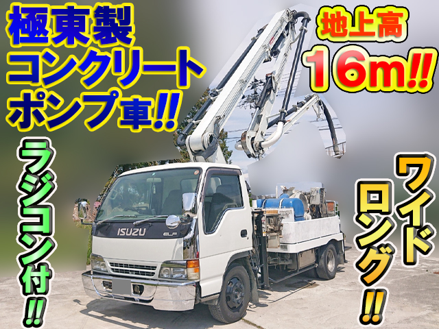ISUZU Elf Concrete Pumping Truck KC-NPR71LV 1996 478,745km_1