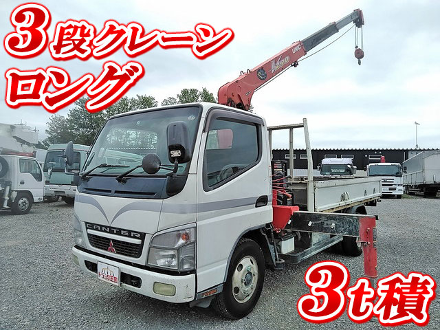 MITSUBISHI FUSO Canter Truck (With 3 Steps Of Cranes) PA-FE73DEN 2006 174,628km