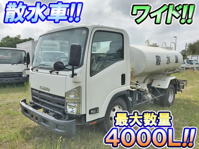 ISUZU Elf Sprinkler Truck SKG-NPR85YN 2015 44,318km